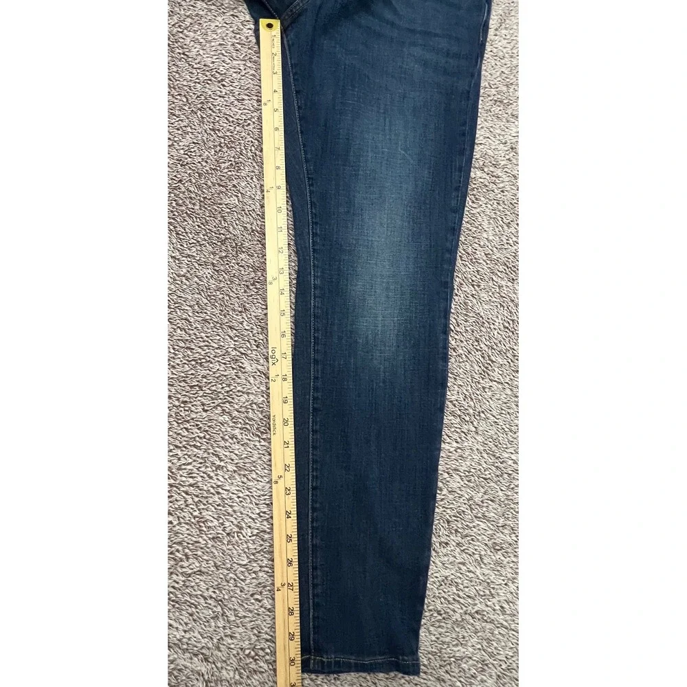 Lucky Brand 411 Athletic Taper Jeans Men's 38x32 Blue Denim Medium Wash